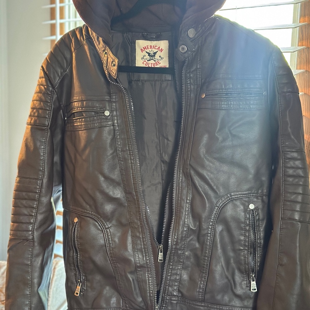 Men's Brown Leather Jacket